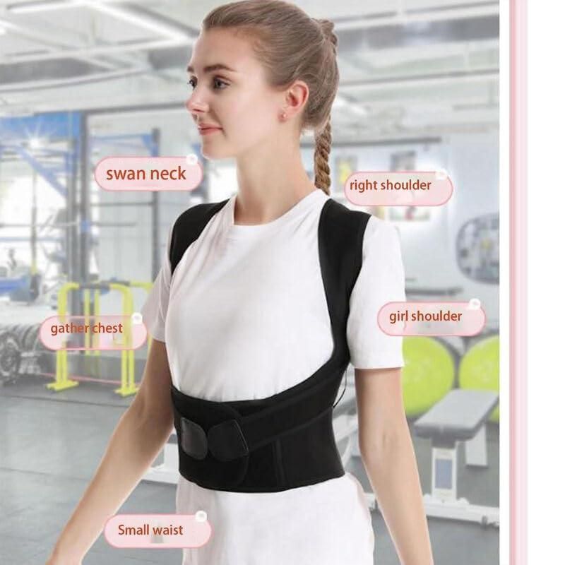 Adjustable Back Posture Corrector/ Slouching Relieve Pain Belt Women Men ufnu0e-pi