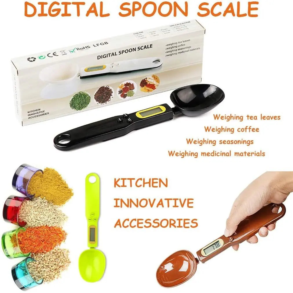Scale Spoon - Digital G Measuring Spoon Electronic Weighted Food ufnu0e-pi